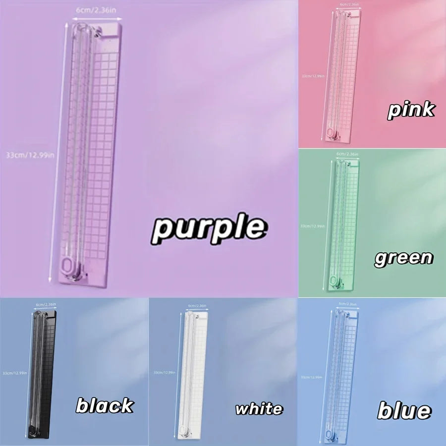 1pc Portable A3/A4 Paper Cutter, Capable of Achieving Precise Cutting Every Time - Suitable for Schools, Homes and Offices!