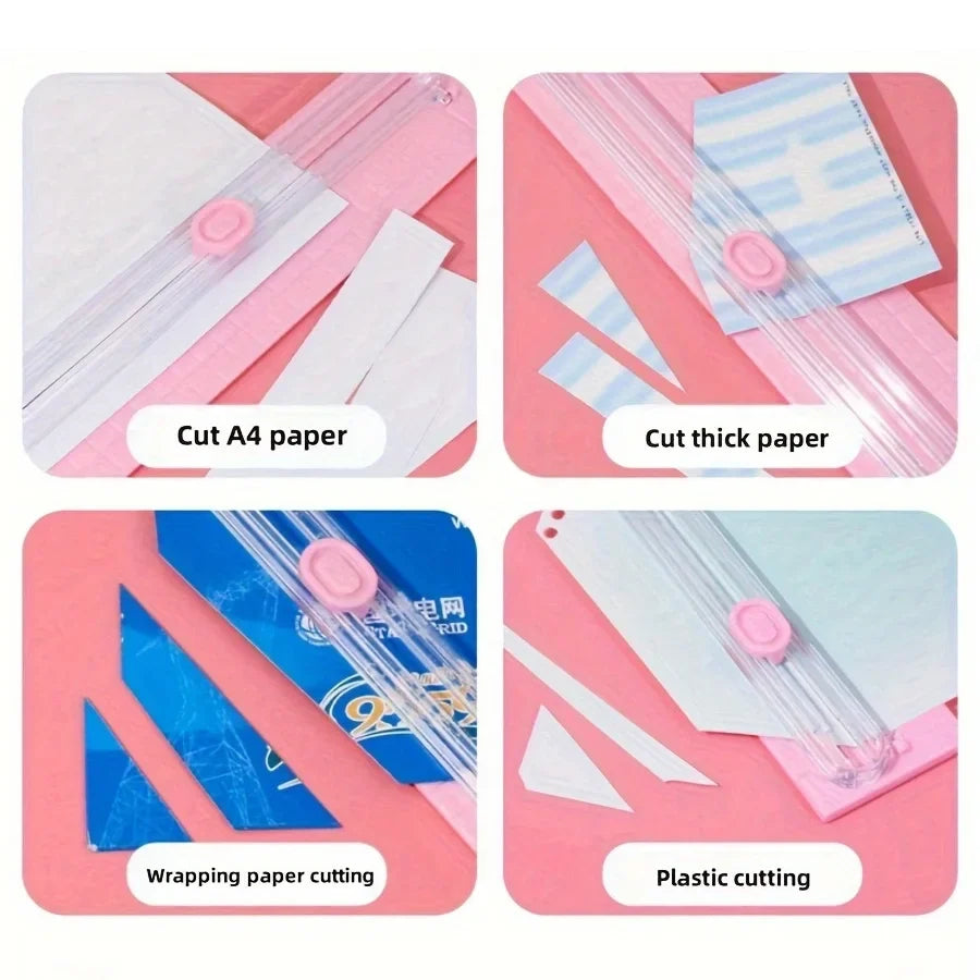 1pc Portable A3/A4 Paper Cutter, Capable of Achieving Precise Cutting Every Time - Suitable for Schools, Homes and Offices!