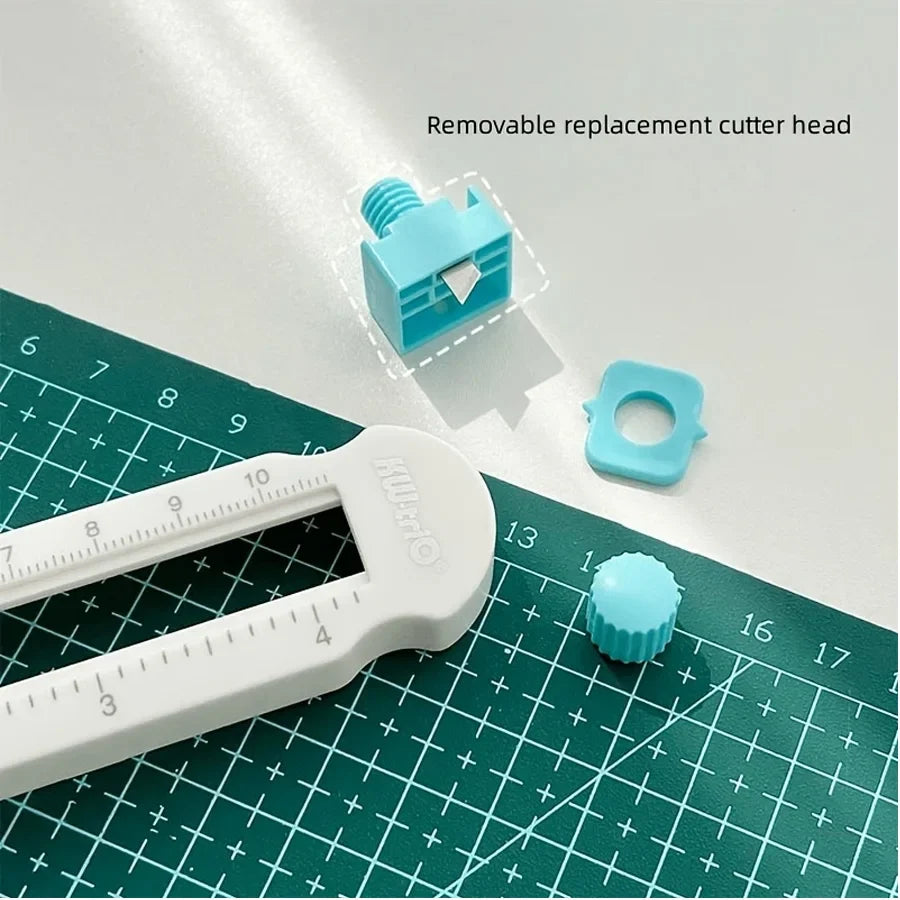 360° Adjustable Circle Cutter - Precision Scrapbooking Tool for Perfect Circular Paper Cuts - Ideal for Craft Enthusiasts，office