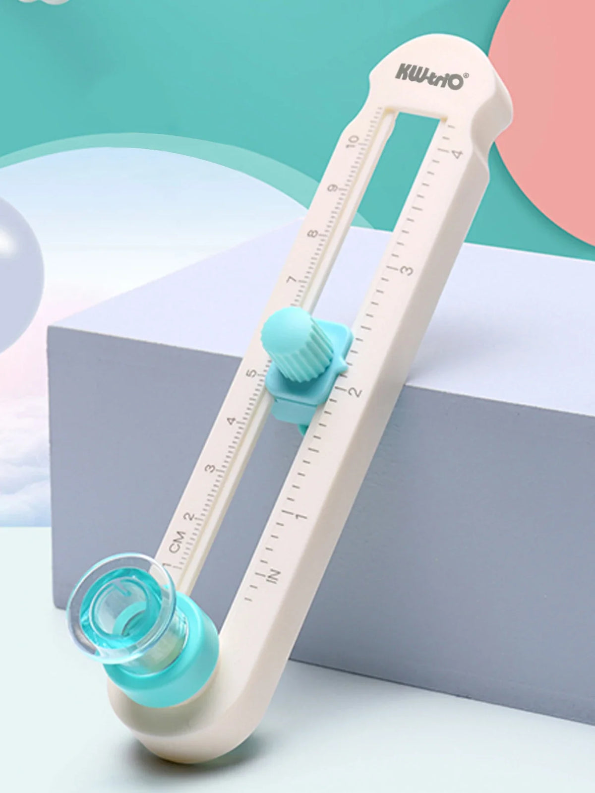Multi-functional 360° rotating handheld circular cutting machine - with adjustable blue knob, office and school supplies