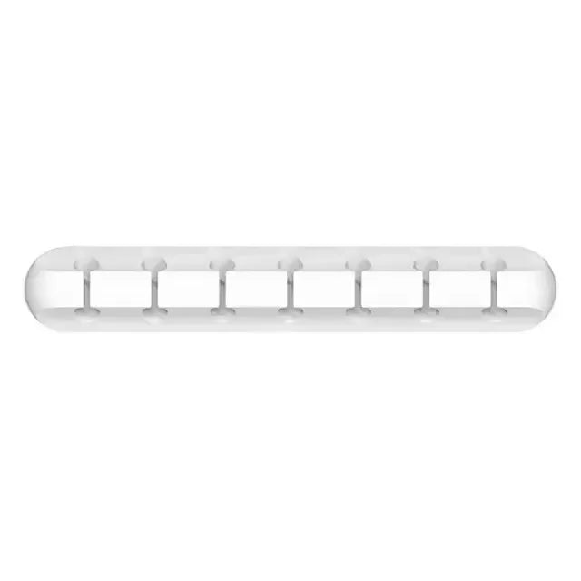 Silicone USB Cable Clip Winder Organizer Round Charger Cord Clips Desk Tidy Management Wire Adhesive Holder Clamp in Home Office