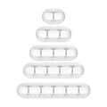 Silicone USB Cable Clip Winder Organizer Round Charger Cord Clips Desk Tidy Management Wire Adhesive Holder Clamp in Home Office