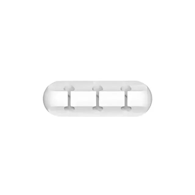 Silicone USB Cable Clip Winder Organizer Round Charger Cord Clips Desk Tidy Management Wire Adhesive Holder Clamp in Home Office